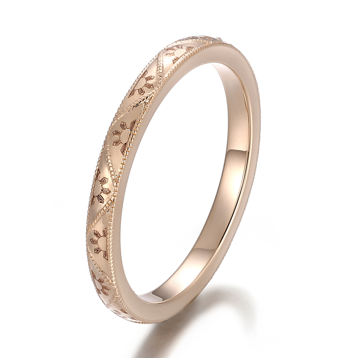 Sterling Silver Ring - Provence 925 Sterling Silver Jewelry Milgrain