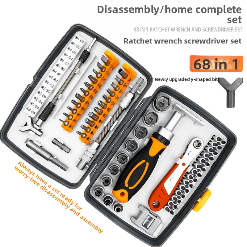 Watch Repair Tool Kit - 68-in-1 Ratchet Screwdriver Set for iPhone