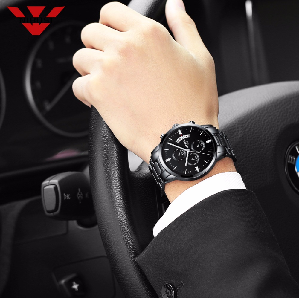 Đồng Hồ Nam NIBOSI Thép Không  - đánh giá và giá Jewelry Inspired Watches