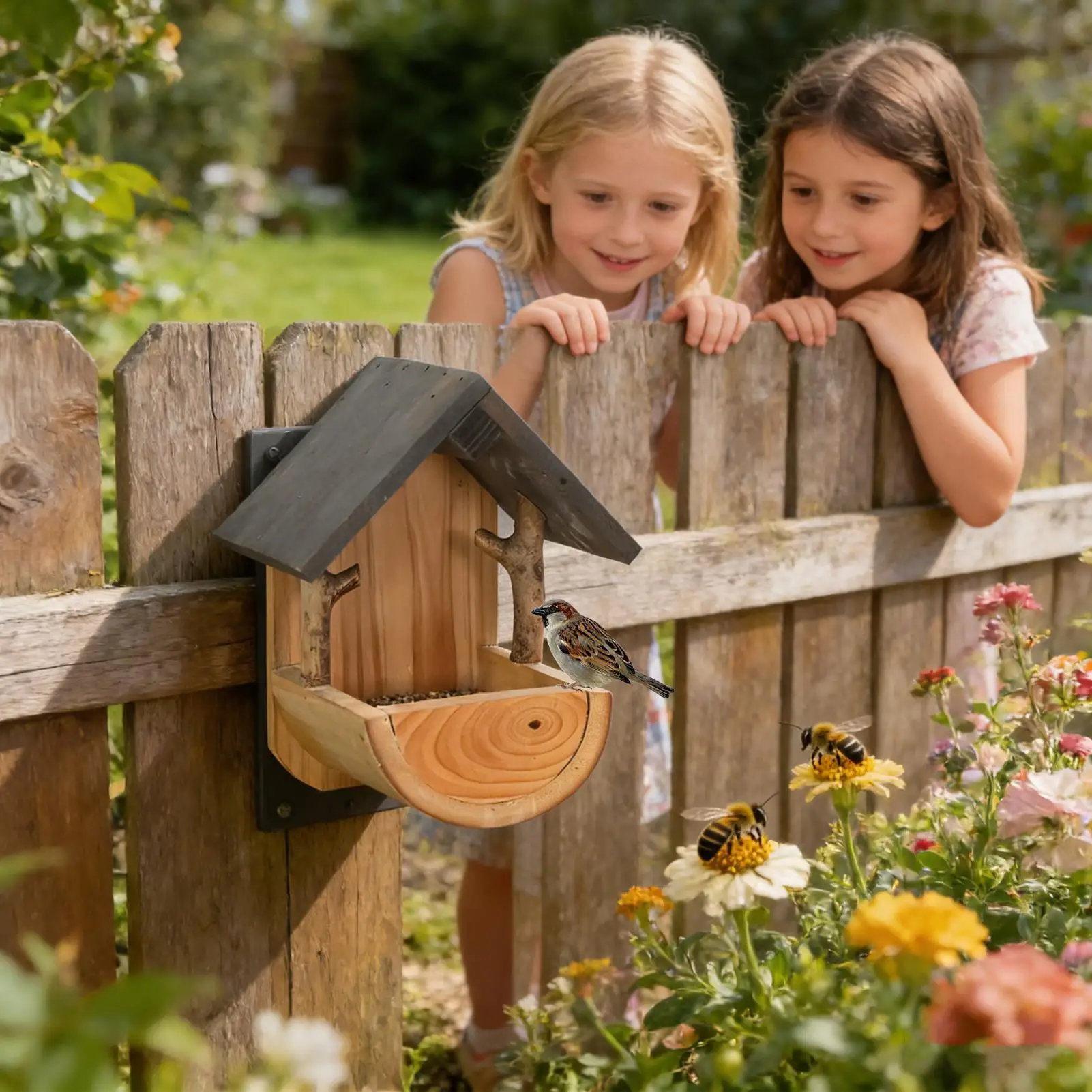 Wall Mount Wooden bird feeder  - đánh giá và giá Watches & Jewelry Repair Center New York Reviews
