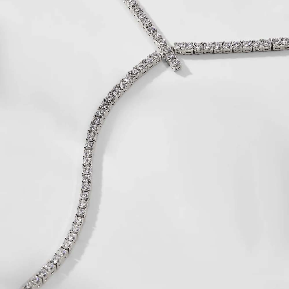 Stonenfans Long Y Shaped Laria - đánh giá và giá Crystal Choker Necklace