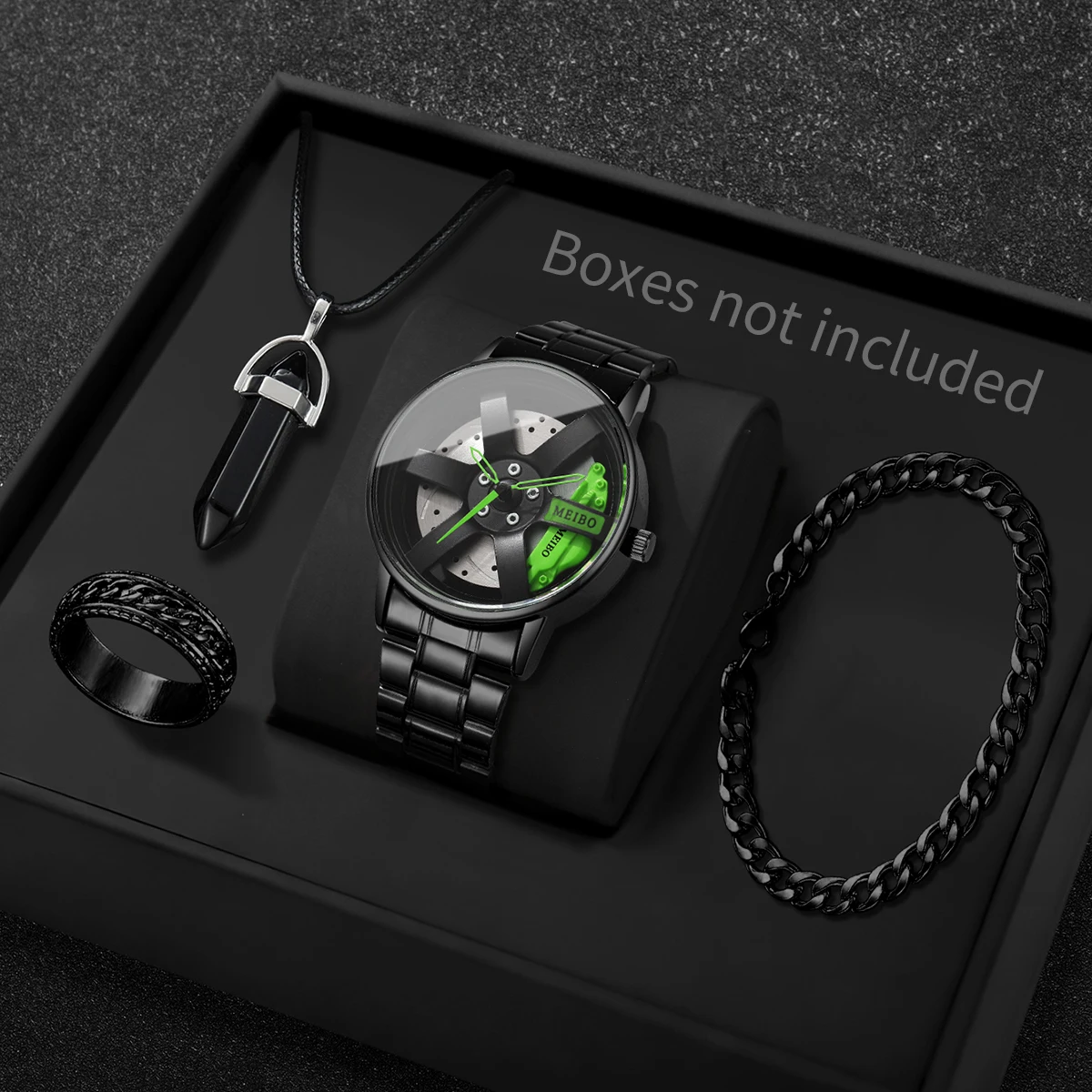 4PCS/Set Fashion 3d Car Wheel  - đánh giá và giá Jewelry Type Watches