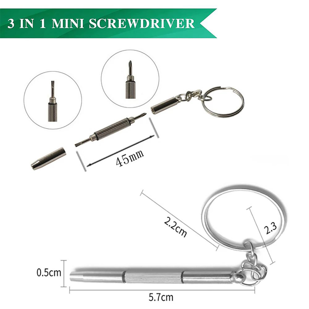 1/2/10pcs Mini 3 in1 Screwdriv - đánh giá và giá Watch Repair Tool Kit
