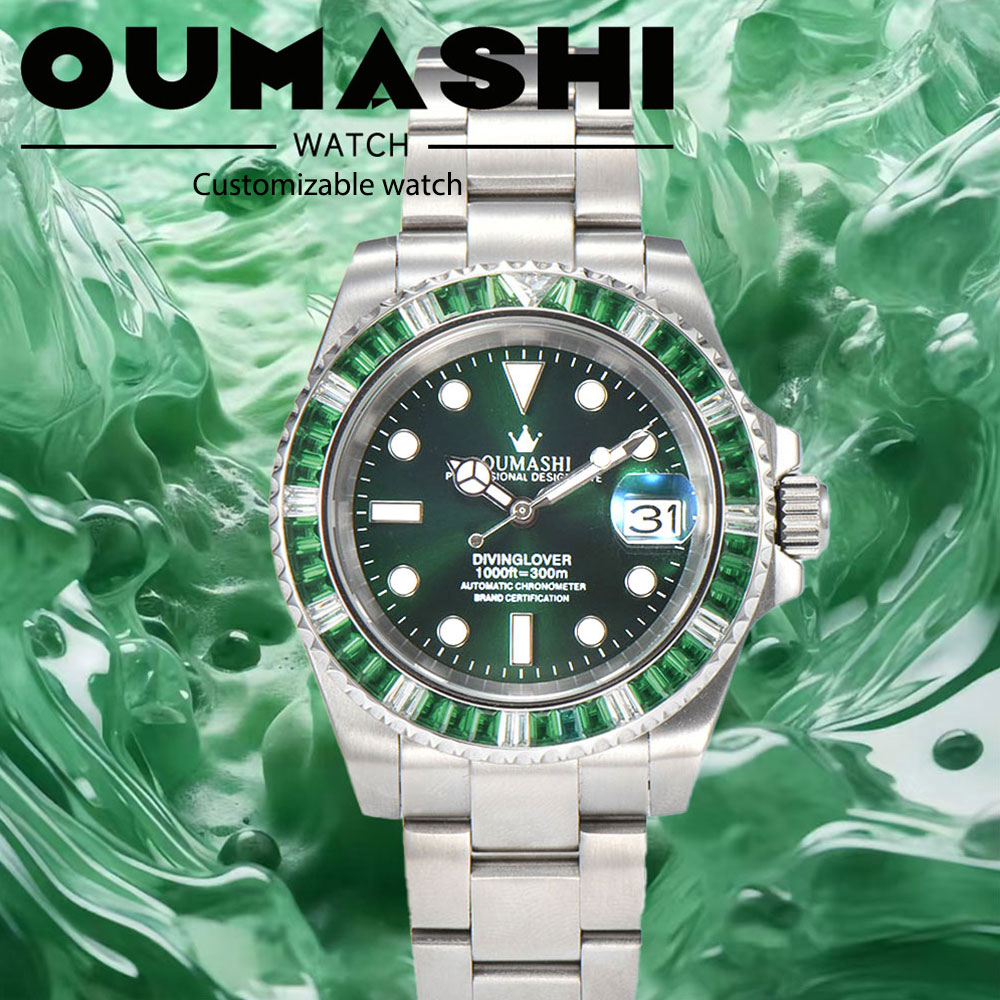 40mm Luxury Diving Men's Watch - đánh giá và giá Watch Strap Replacement