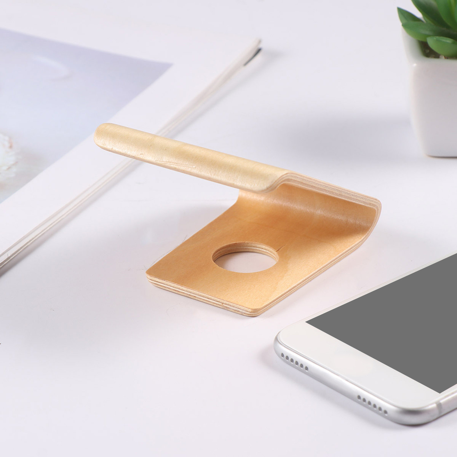 Wooden Phone Bracket Basswood  - đánh giá và giá Watches & Jewelry Repair Center New York Reviews
