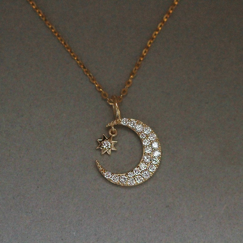 Exquisite Moon Star Shaped Pen - đánh giá và giá Crystal Choker Necklace