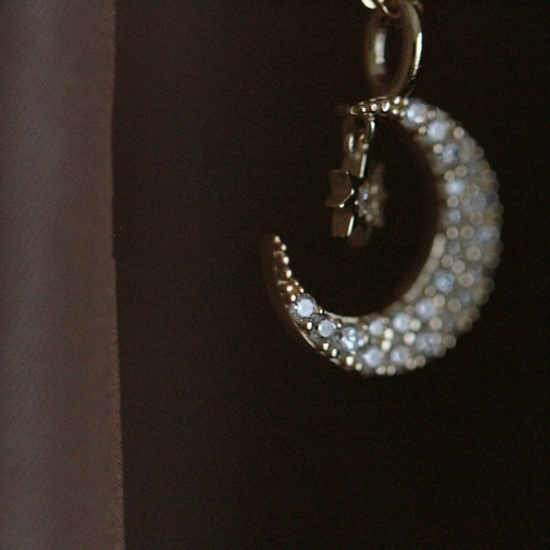Exquisite Moon Star Shaped Pen - đánh giá và giá Crystal Choker Necklace