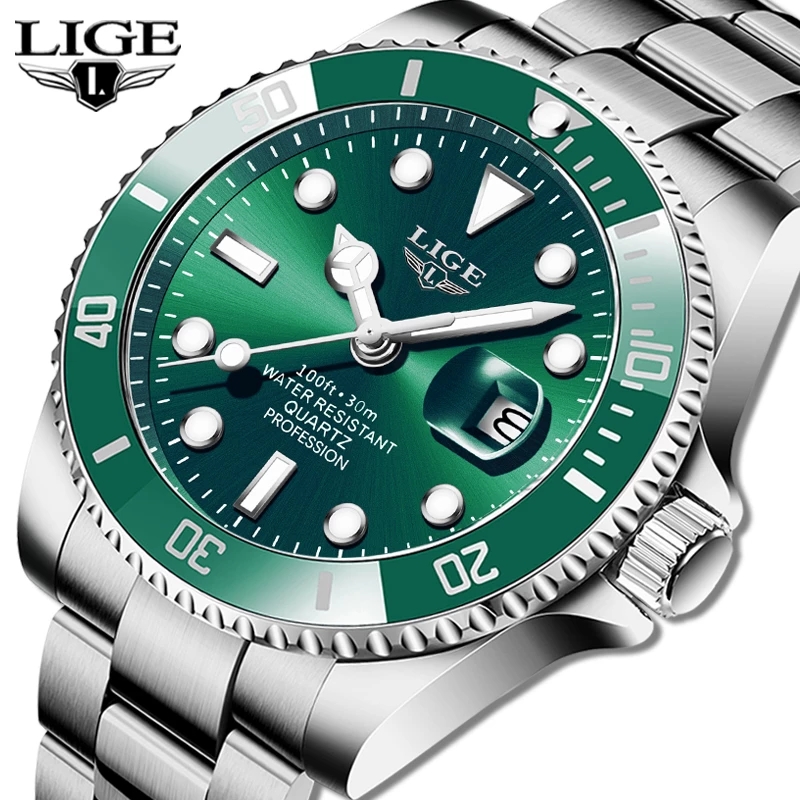 LIGE Cao Cấp Hàng Đầu Thời Tra - đánh giá và giá Jewelry Inspired Watches