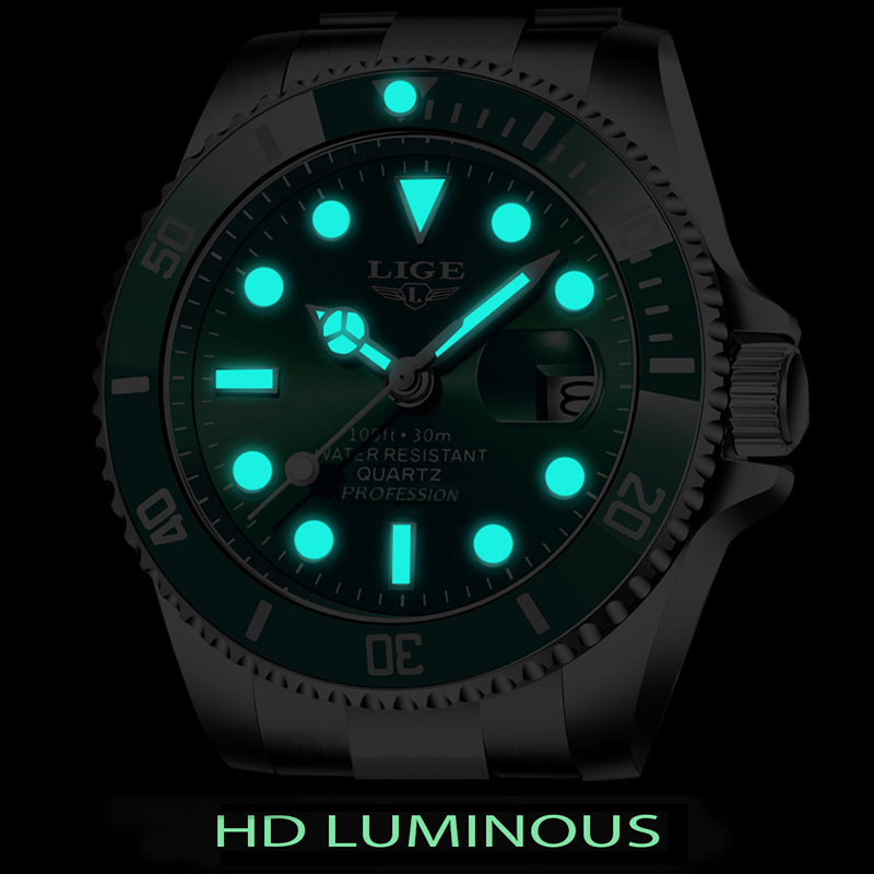 LIGE Cao Cấp Hàng Đầu Thời Tra - đánh giá và giá Jewelry Inspired Watches
