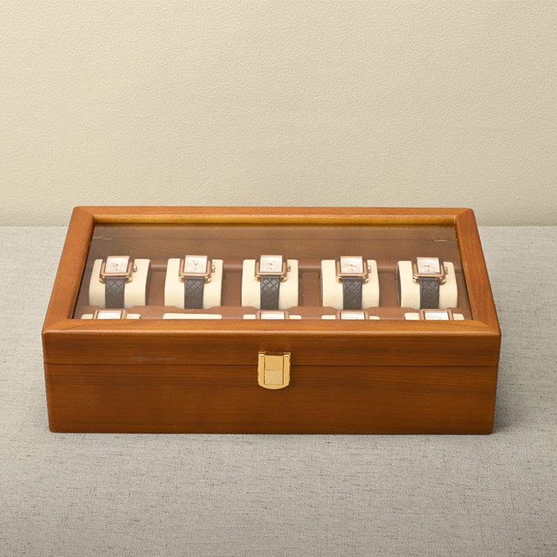 Oirlv 10 Grids Watch Box Woode - đánh giá và giá Jewelry Type Watches