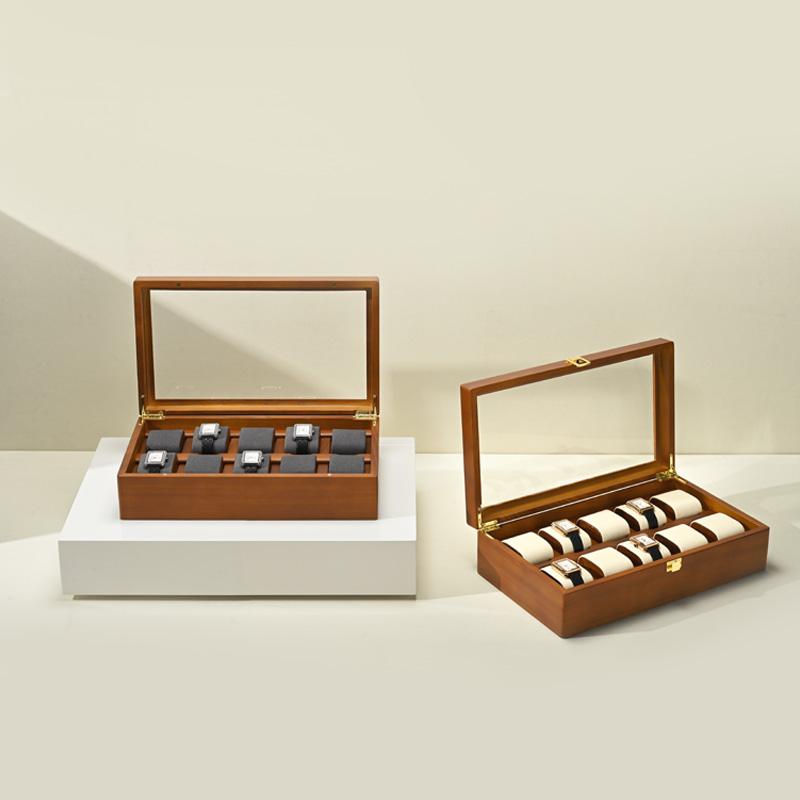 Oirlv 10 Grids Watch Box Woode - đánh giá và giá Jewelry Type Watches