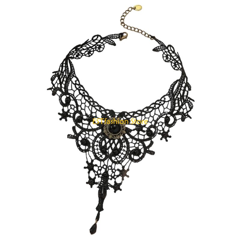 Y5GC Ren Vòng Cổ Choker Gothic - đánh giá và giá Crystal Choker Necklace