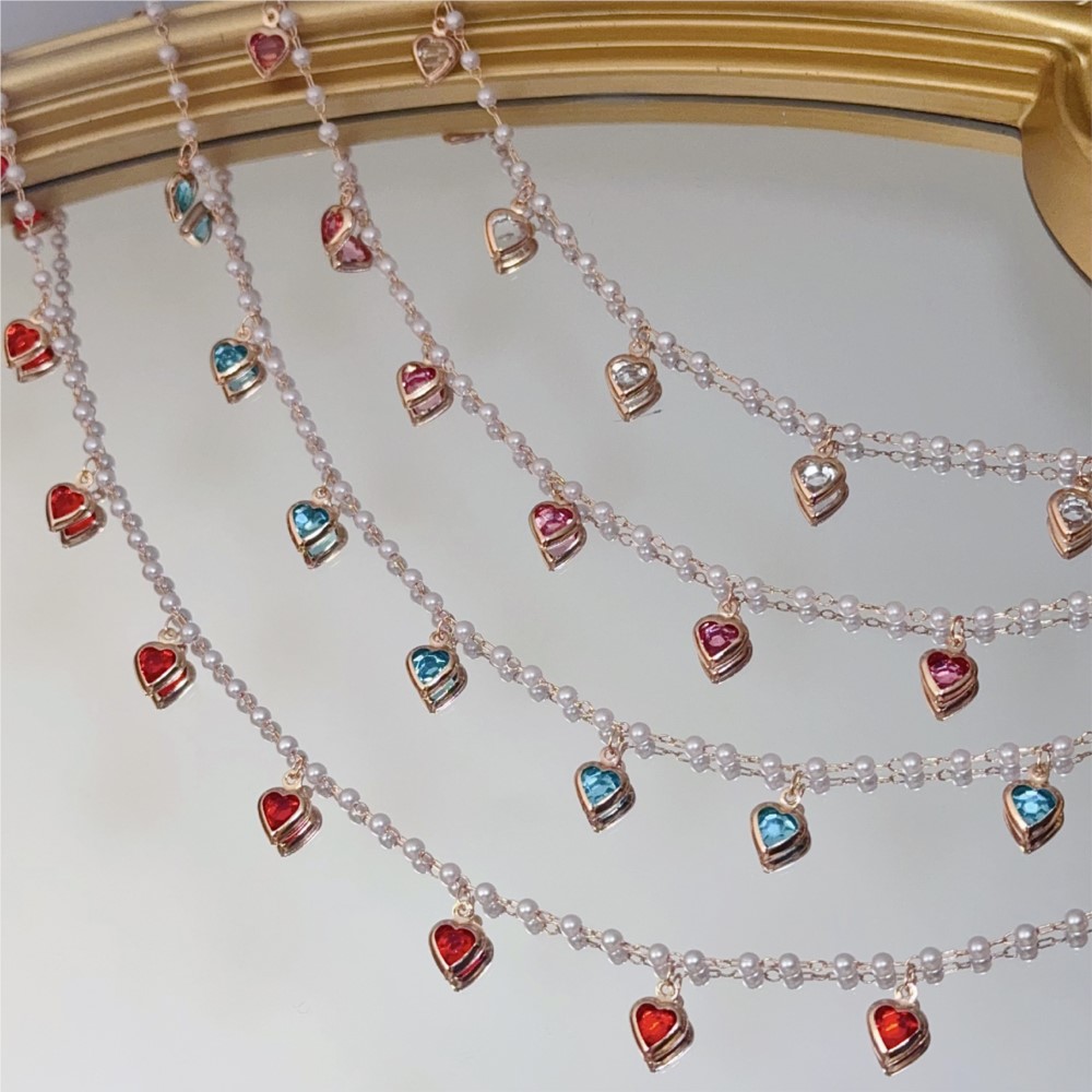 0.5Meter/1Meter Pink Crystal H - đánh giá và giá Crystal Choker Necklace