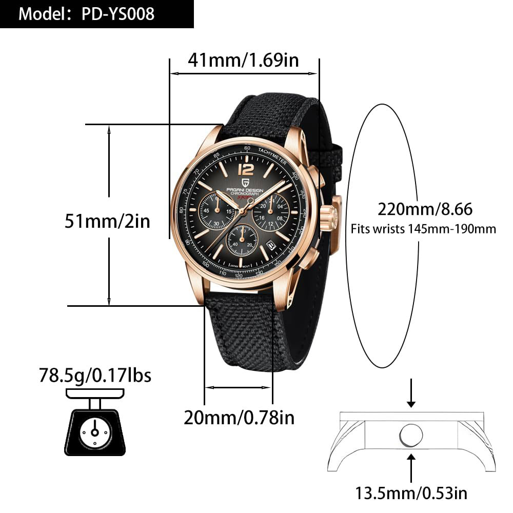 PAGANI DESIGN New Mens Watch 4 - đánh giá và giá Jewelry Inspired Watches