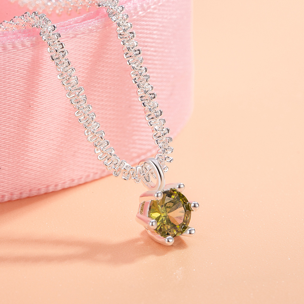 Best Selling S925 Silver Moiss - đánh giá và giá Crystal Choker Necklace