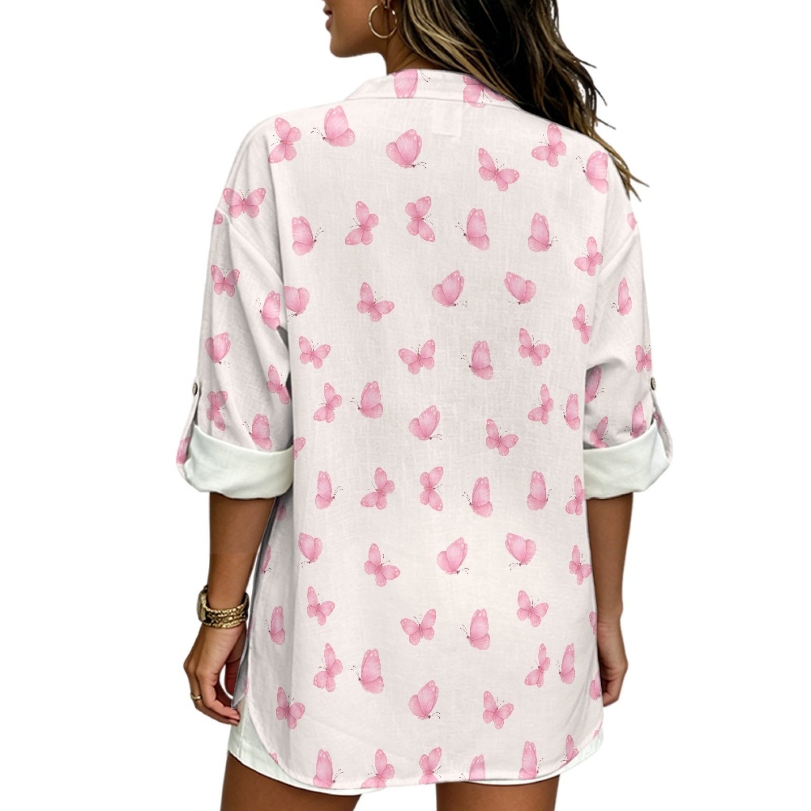 PENSTROLL Pink Butterfly Print - đánh giá và giá S&S Watches & Jewelry Ho Chi Minh