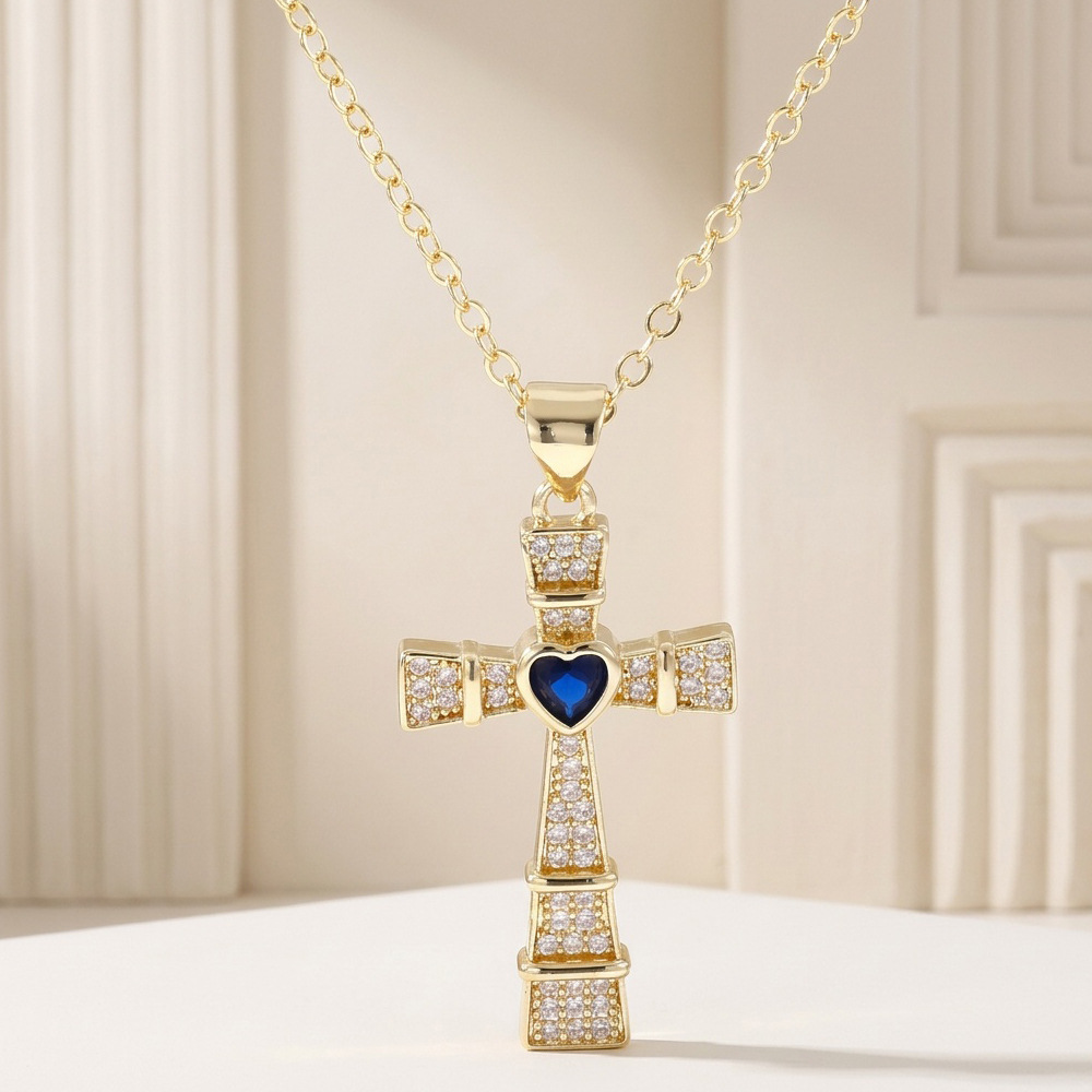 Fashion Cubic Zirconia Cross P - đánh giá và giá Crystal Choker Necklace