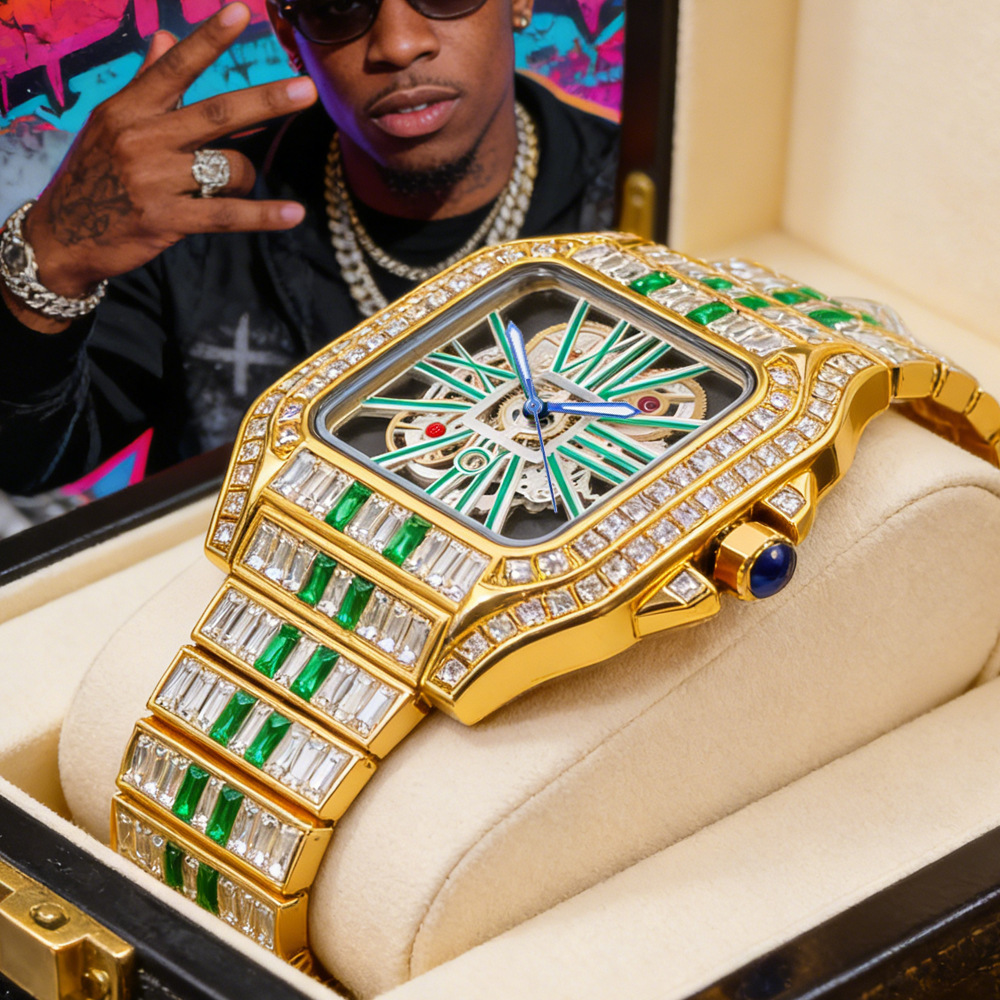 Hollow Luxury Bling Quartz Wri - đánh giá và giá Jewelry Type Watches