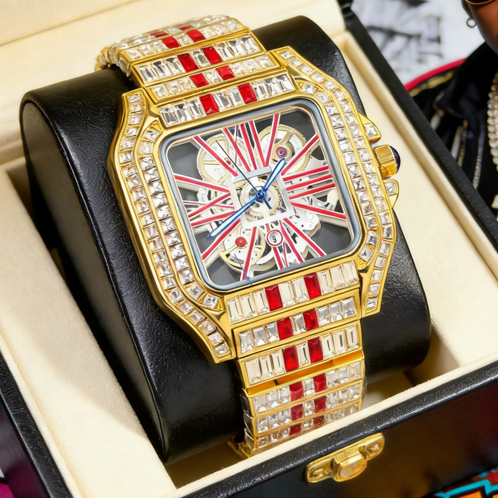 Hollow Luxury Bling Quartz Wri - đánh giá và giá Jewelry Type Watches