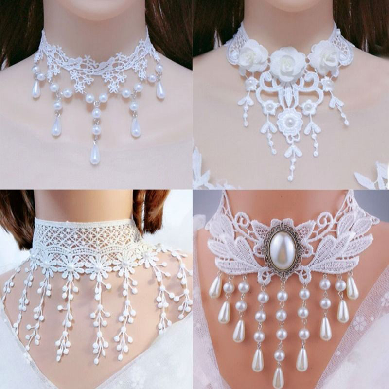 1pc Vintag Classic Gothic Tatt - đánh giá và giá Crystal Choker Necklace