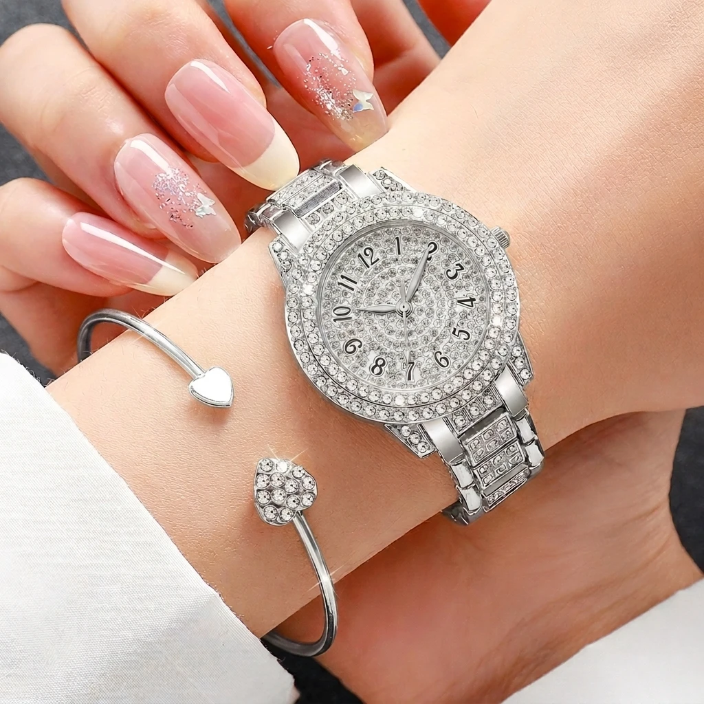 6PCS Fashion Rhinestone Women  - đánh giá và giá Jewels On Watches