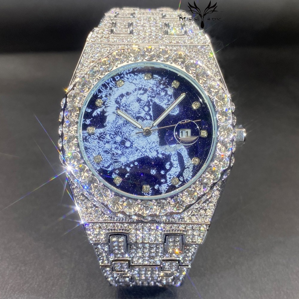 2026 Hip Hop Mens Quartz Watch - đánh giá và giá Jewelry Type Watches