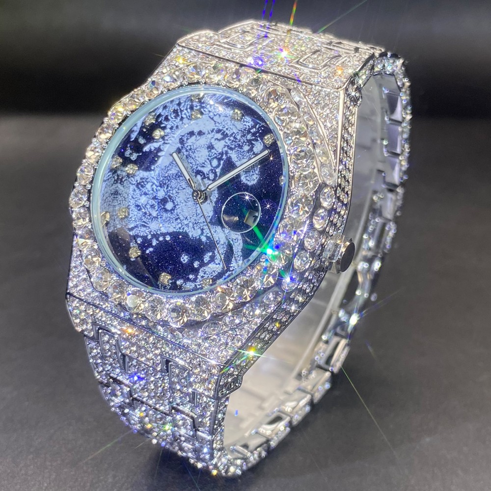 2026 Hip Hop Mens Quartz Watch - đánh giá và giá Jewelry Type Watches