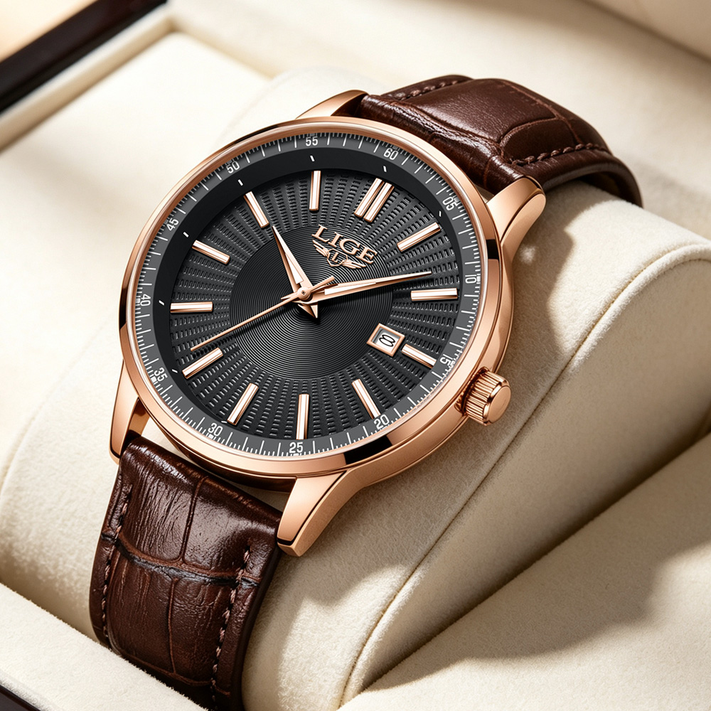 LIGE Top Brand Luxury Men's Wa - đánh giá và giá Jewelry Inspired Watches