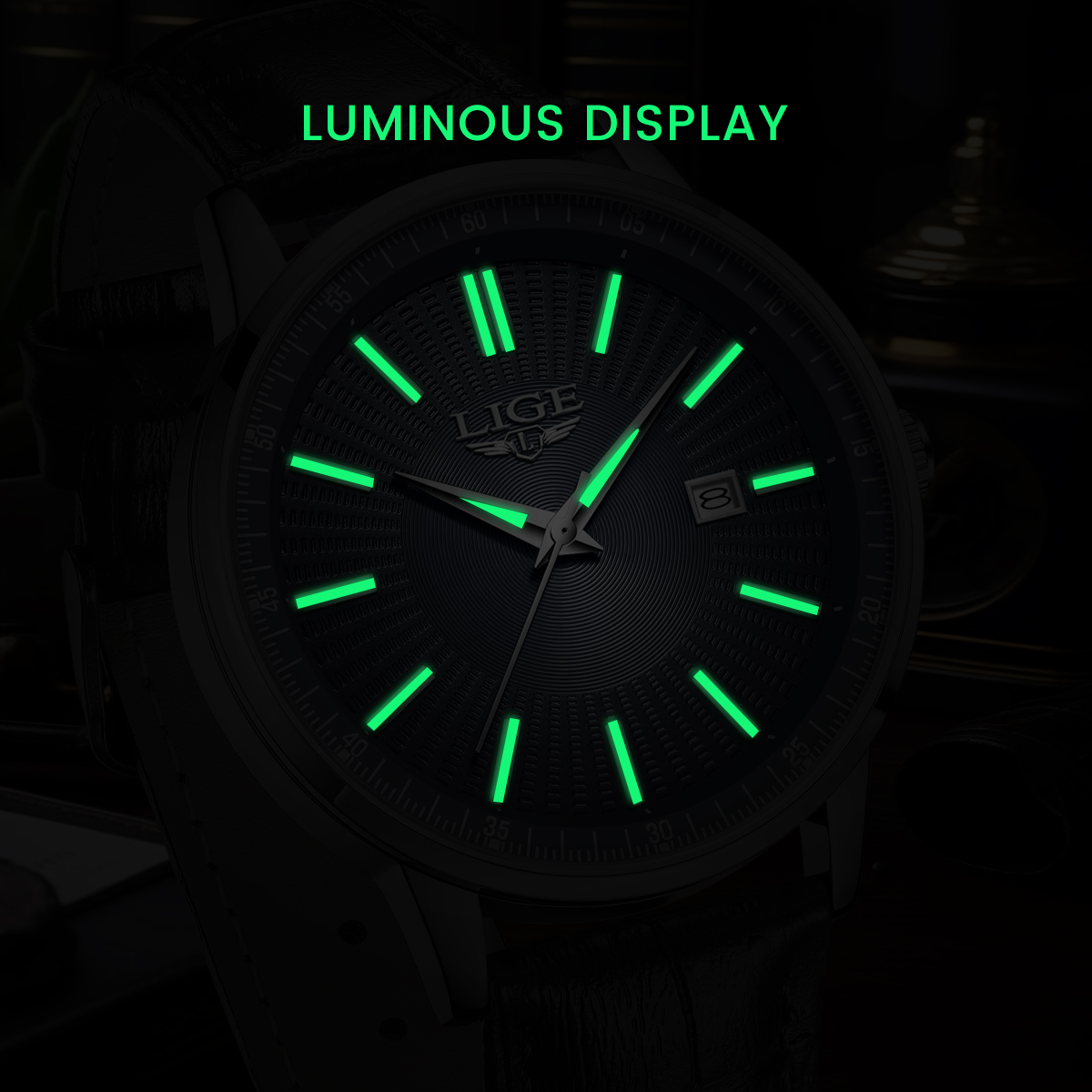 LIGE Top Brand Luxury Men's Wa - đánh giá và giá Jewelry Inspired Watches
