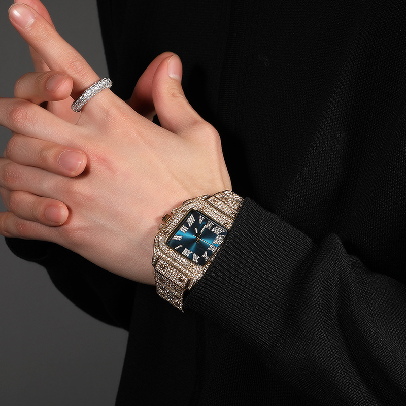 Hip Hop Luxury Quartz Wrist Wa - đánh giá và giá Jewelry Type Watches