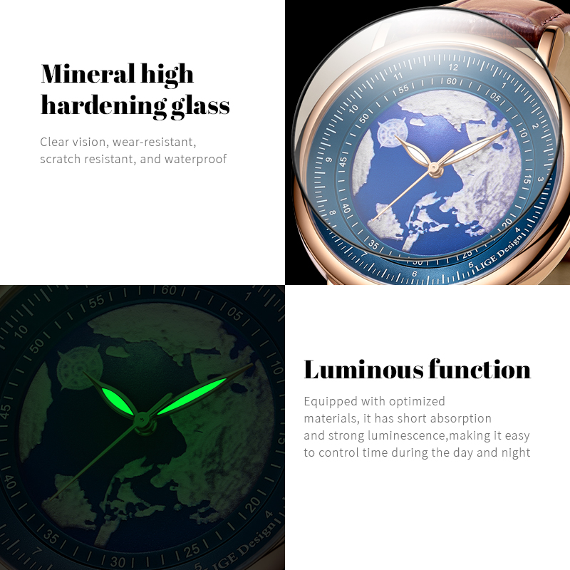 LIGE 2026 New Top Brand Luxury - đánh giá và giá Jewelry Inspired Watches