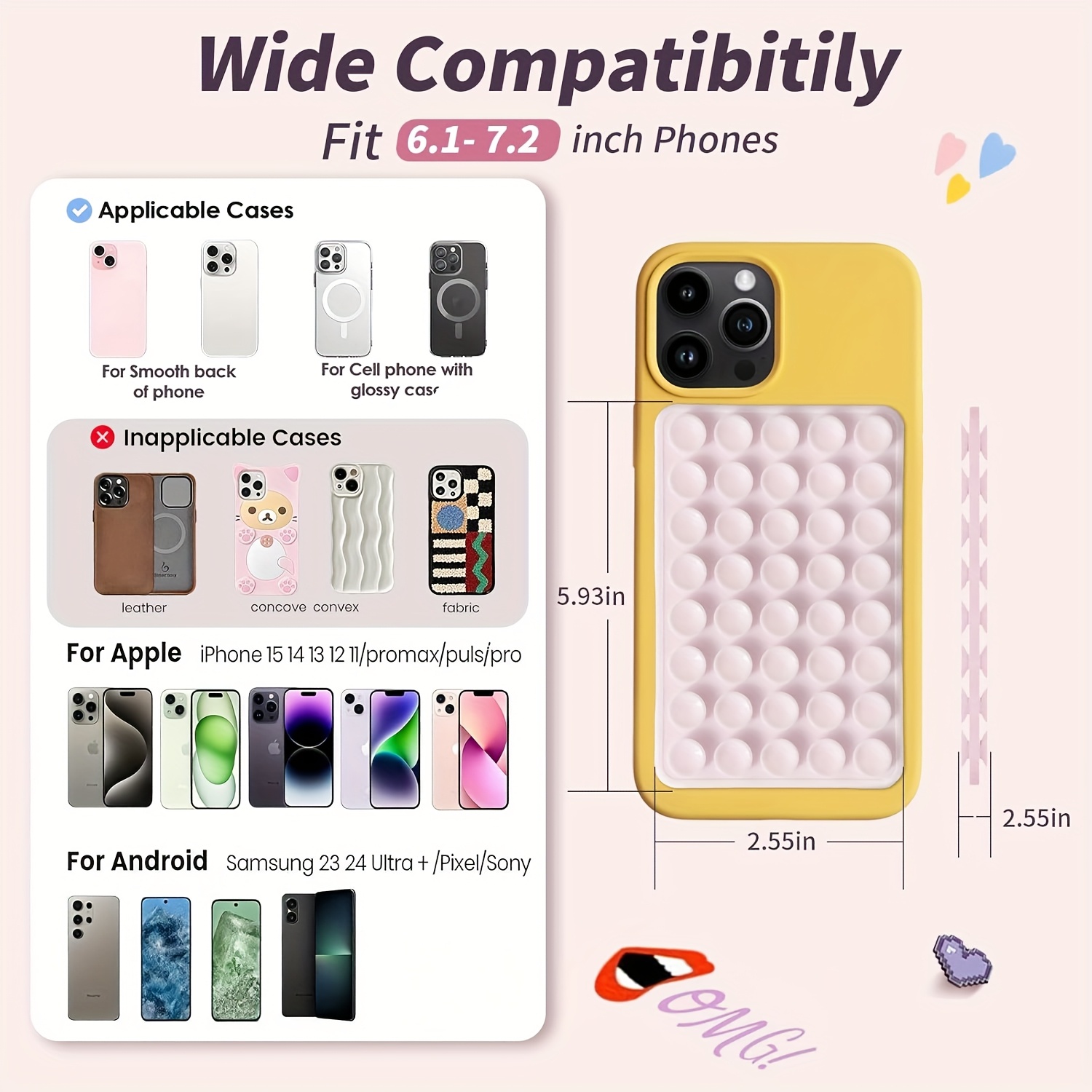 2pcs Double-Sided Silicone Suc - đánh giá và giá Watches & Jewelry Repair Center New York Reviews