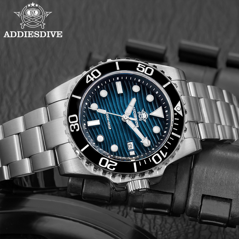 ADDIESDIVE Men's 2115 Quartz W - đánh giá và giá Watch Strap Replacement